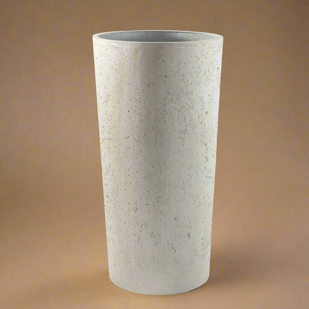 Luca Lifestyle Grigio Vase Tall Antique White - Acacia Garden Center
