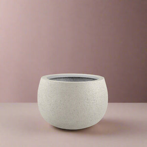 Luca Lifestyle Struttura Balloon Bowl Low - Acacia Garden Center