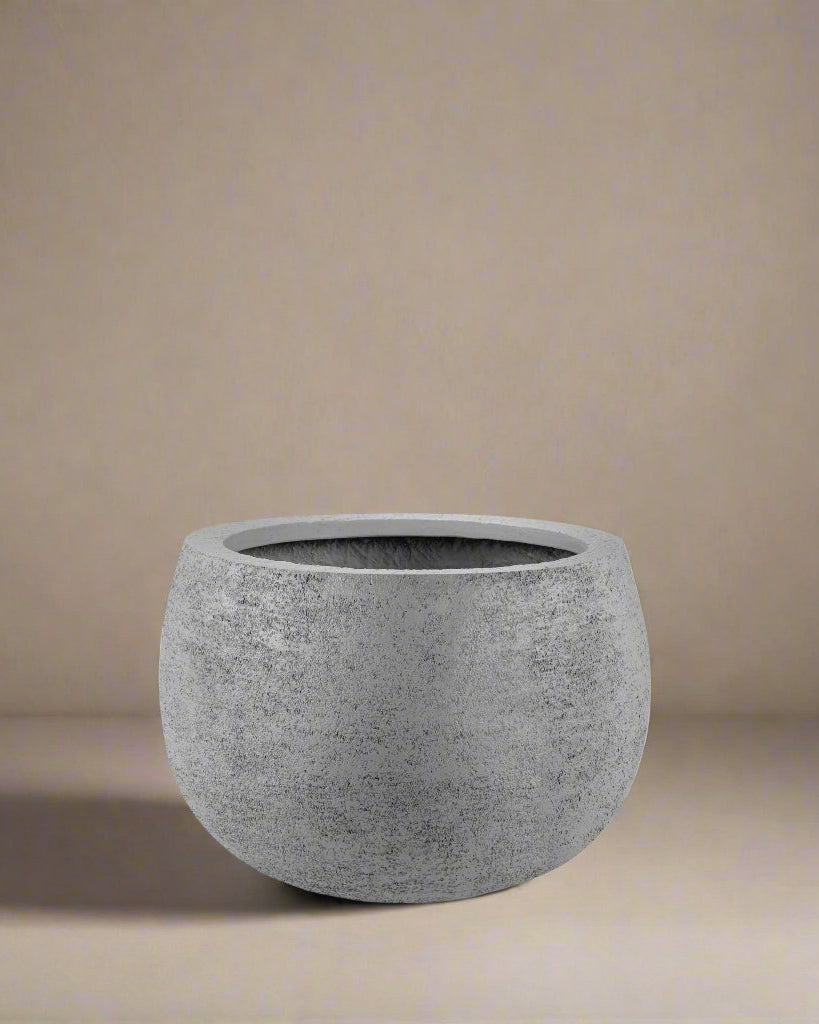 Luca Lifestyle Struttura Balloon Bowl Low - Acacia Garden Center