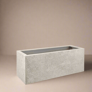 Luca Lifestyle Struttura Box With Wheels Cream White - Acacia Garden Center