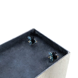 Luca Lifestyle Struttura Box With Wheels Light Grey - Acacia Garden Center