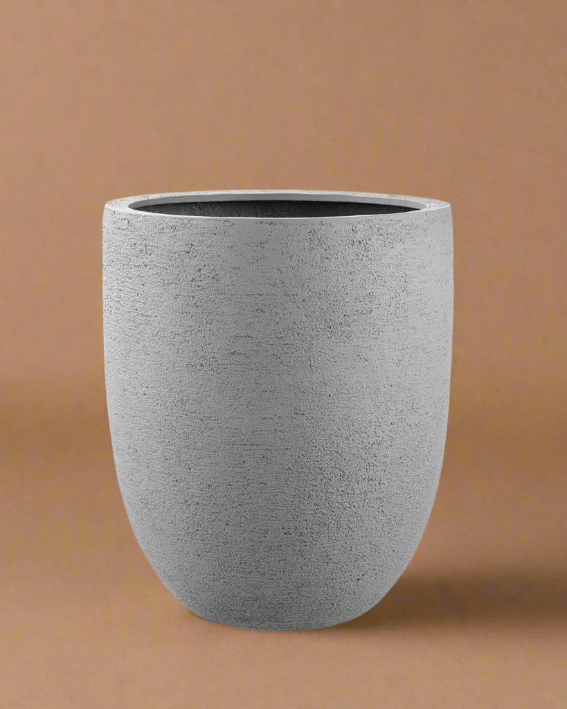 Luca Lifestyle Struttura Tall Egg Pot - Acacia Garden Center