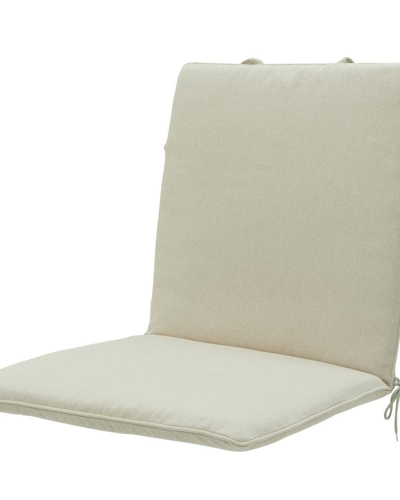 Madison Stacking chair cushion Canvas Eco+ Silver nature outdoor 100% Eco 97x49cm - Acacia Garden Center