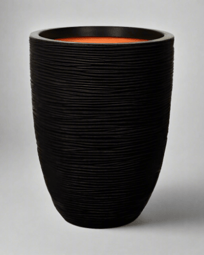 Nature Elegant Low Rib Vase | Multiple Colours - Acacia Garden Center