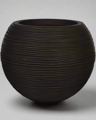 Nature Vase Ball Rib - Acacia Garden Center