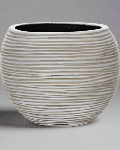 Nature Vase Ball Rib - Acacia Garden Center