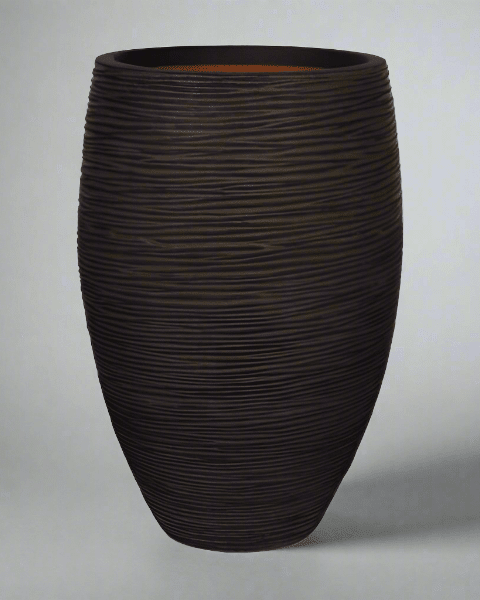 Nature Vase Elegant Deluxe Rib Nl - Acacia Garden Center