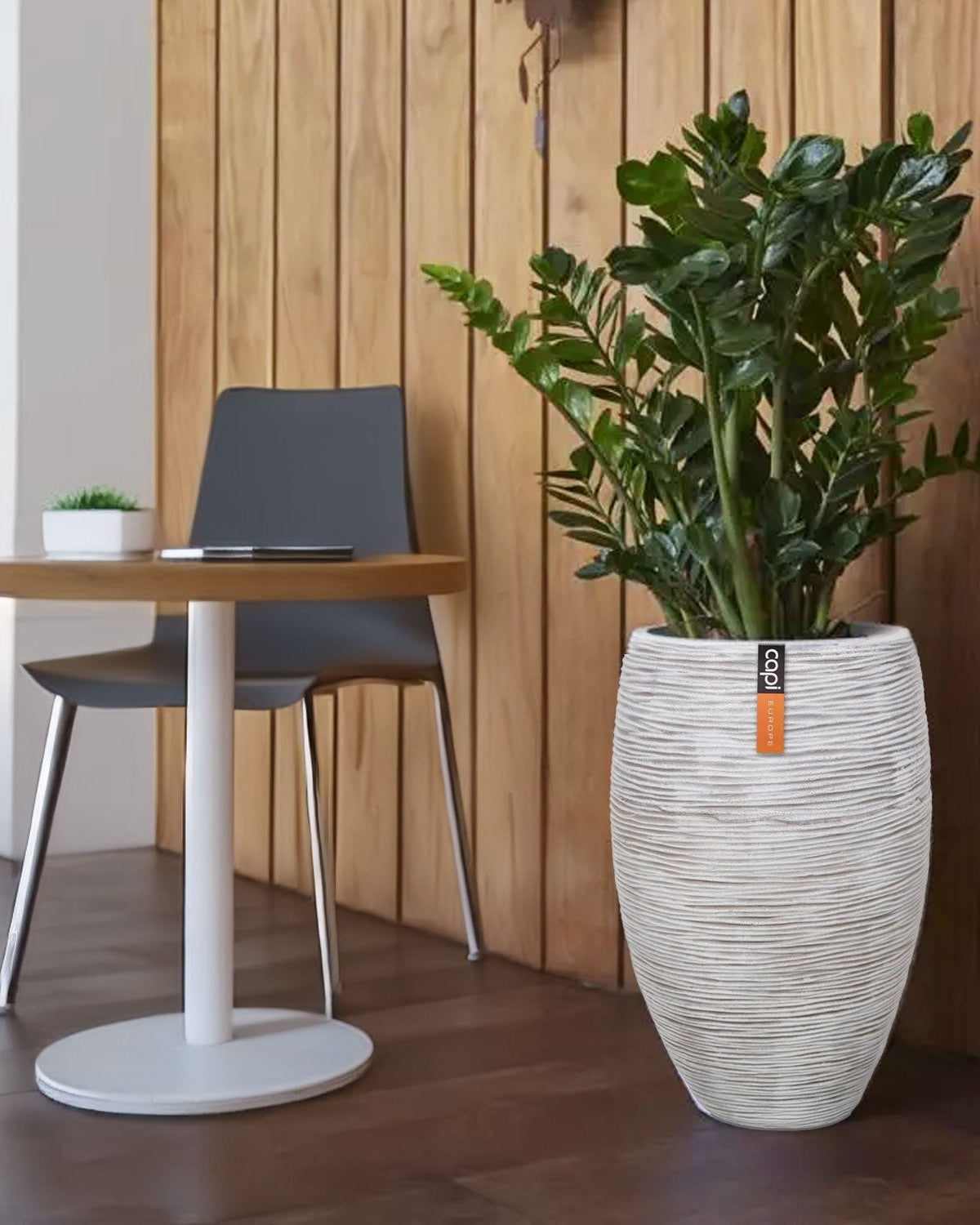 Nature Vase Elegant Deluxe Rib Nl - Acacia Garden Center