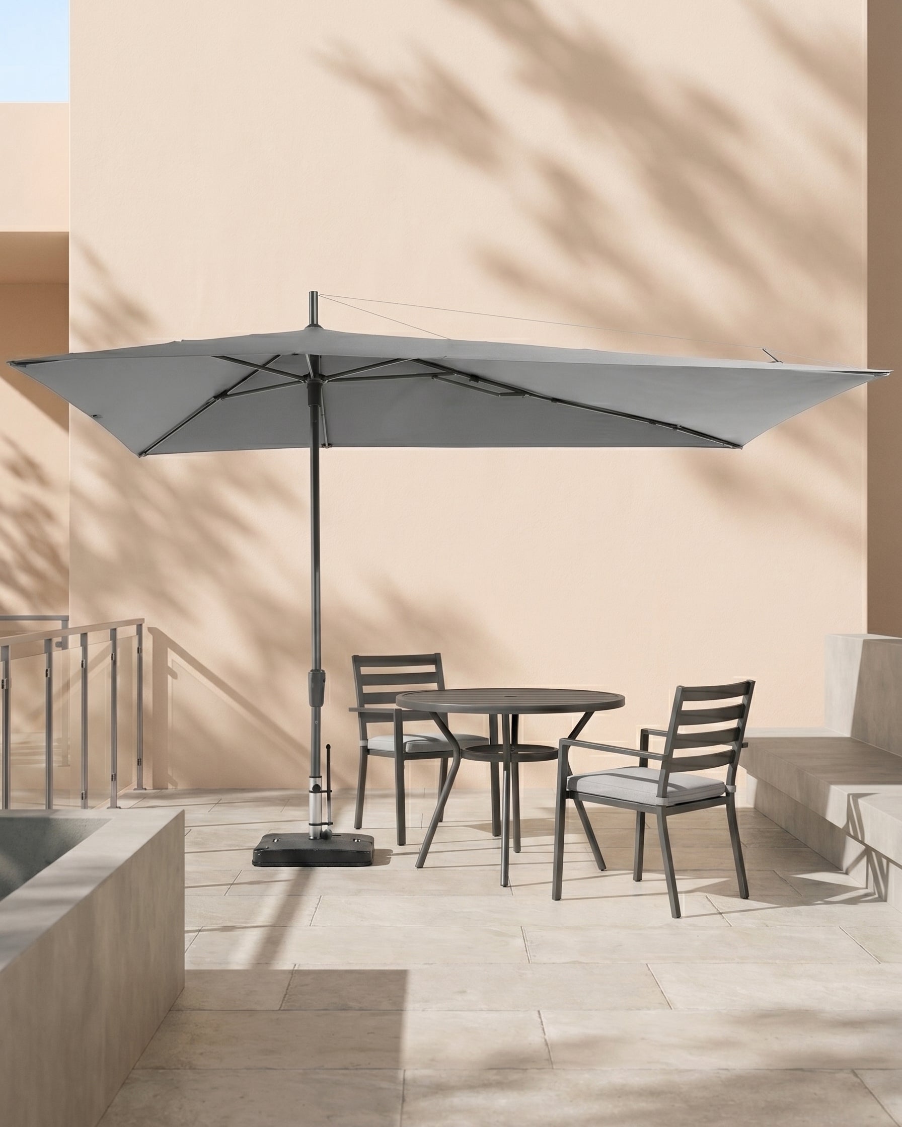 Parasol Asymetric Sideway 360x220 - Acacia Garden Center