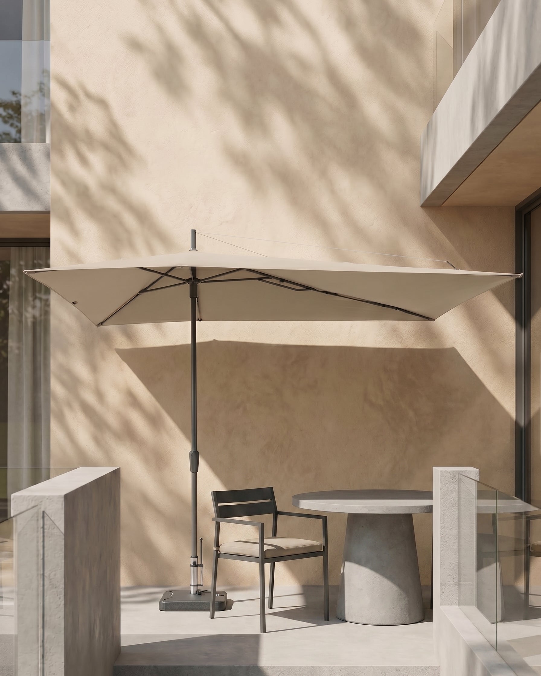 Parasol Asymetric Sideway 360x220 - Acacia Garden Center