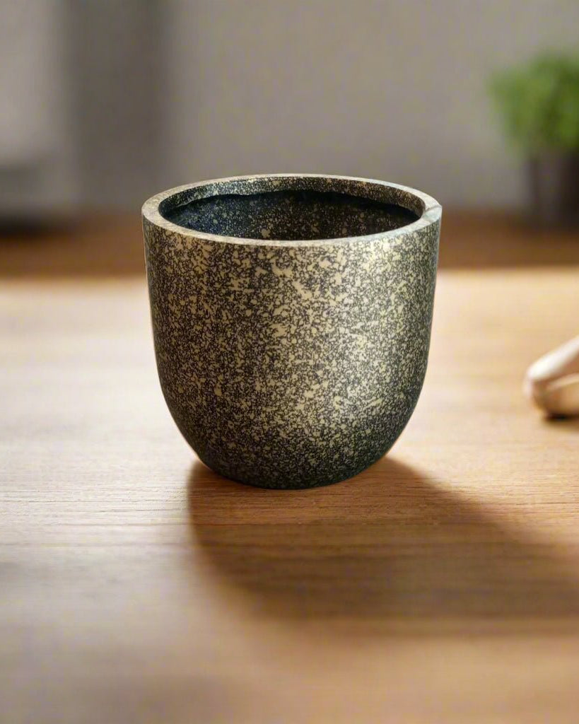 Planter Ball Terrazzo BTZG 132 Gold Capi - Acacia Garden Center