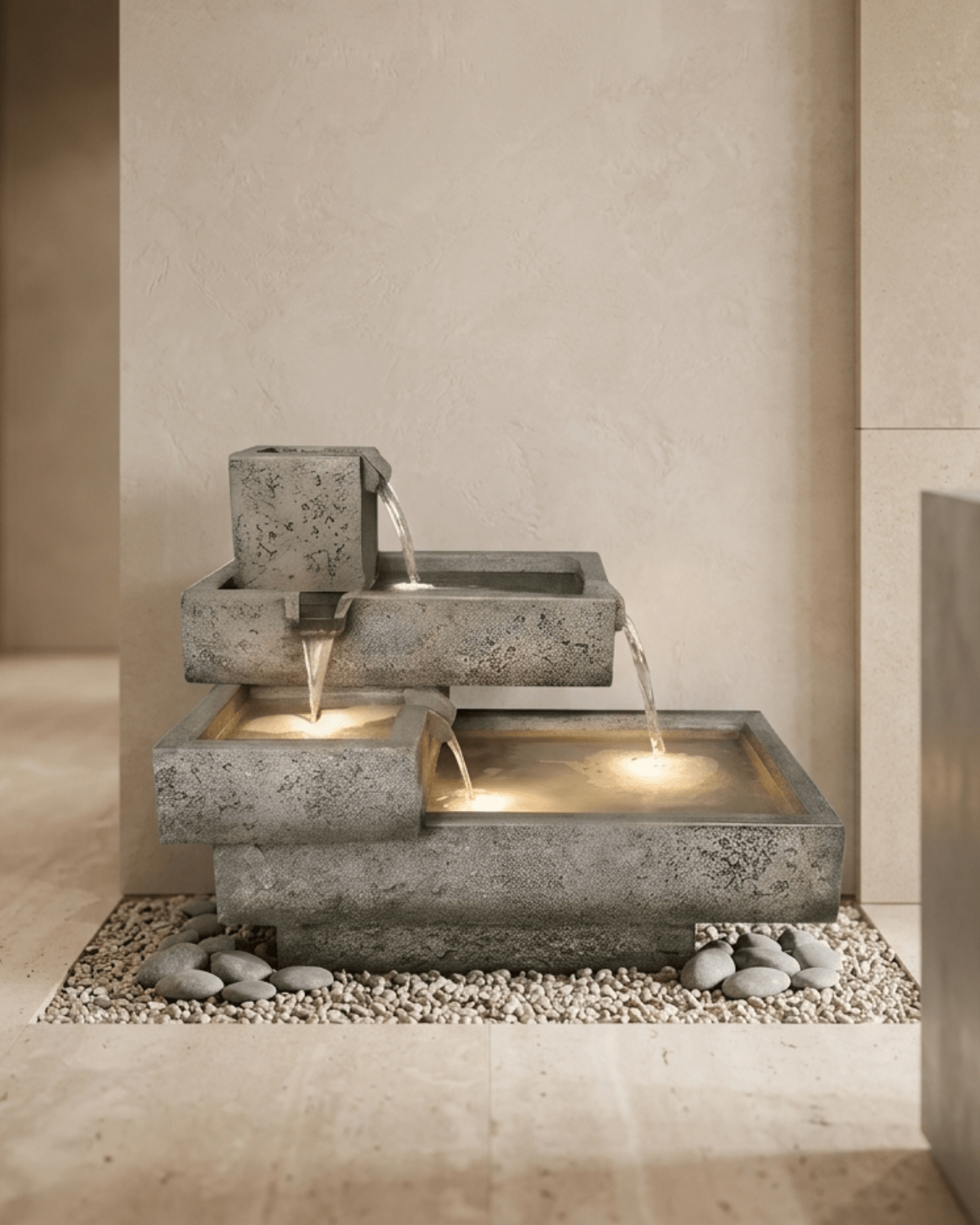 Polyresin Water Fountain | DW209091 - Acacia Garden Center