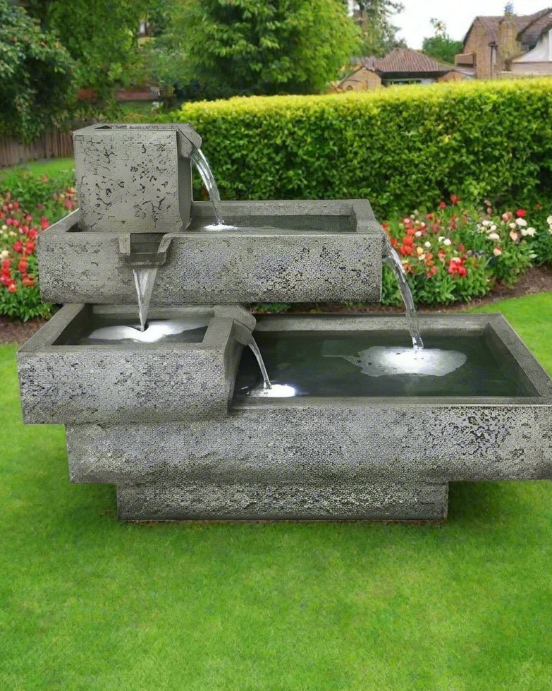 Polyresin Water Fountain | DW209091 - Acacia Garden Center