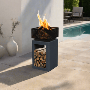 Ronglin Fire Pit GRC Wood Burner 35x50cm - Acacia Garden Center