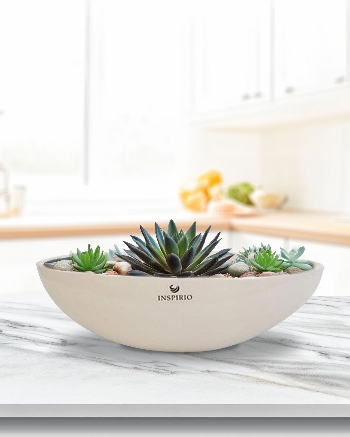 Schale Elegancia Inspiro Creme - 25Cm - Acacia Garden Center