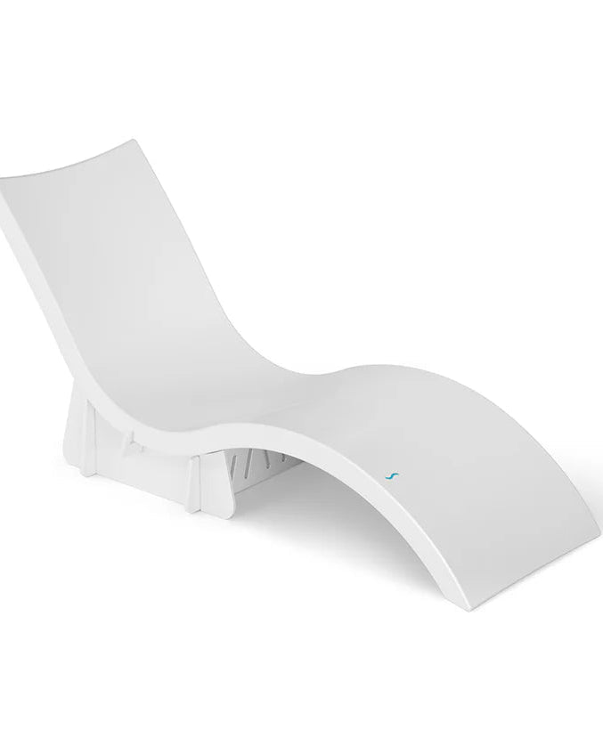 Signature Chaise Riser 14" to 15.5" - White - Acacia Garden Center