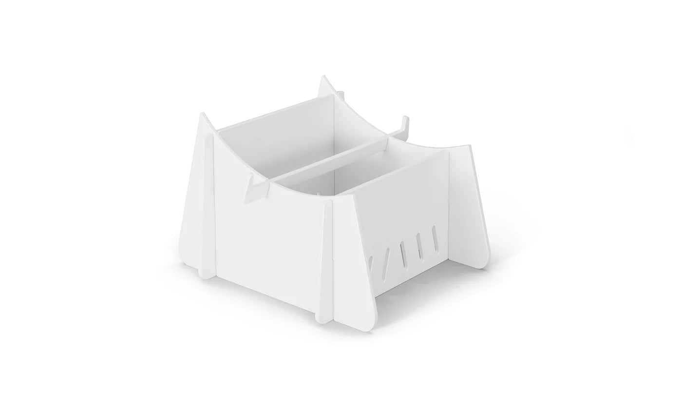 Signature Chaise Riser 14" to 15.5" - White - Acacia Garden Center
