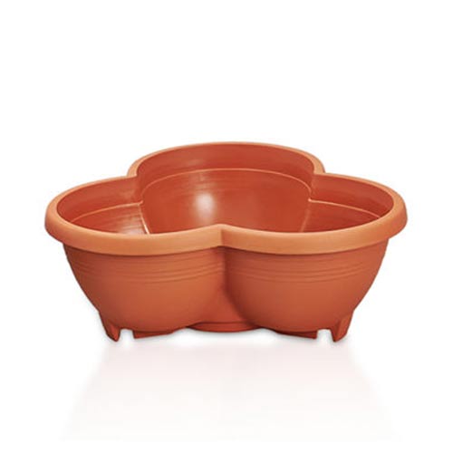 Stackable Flowerpot KD3332 56x22cm, Terracotta Color - Acacia Garden Center
