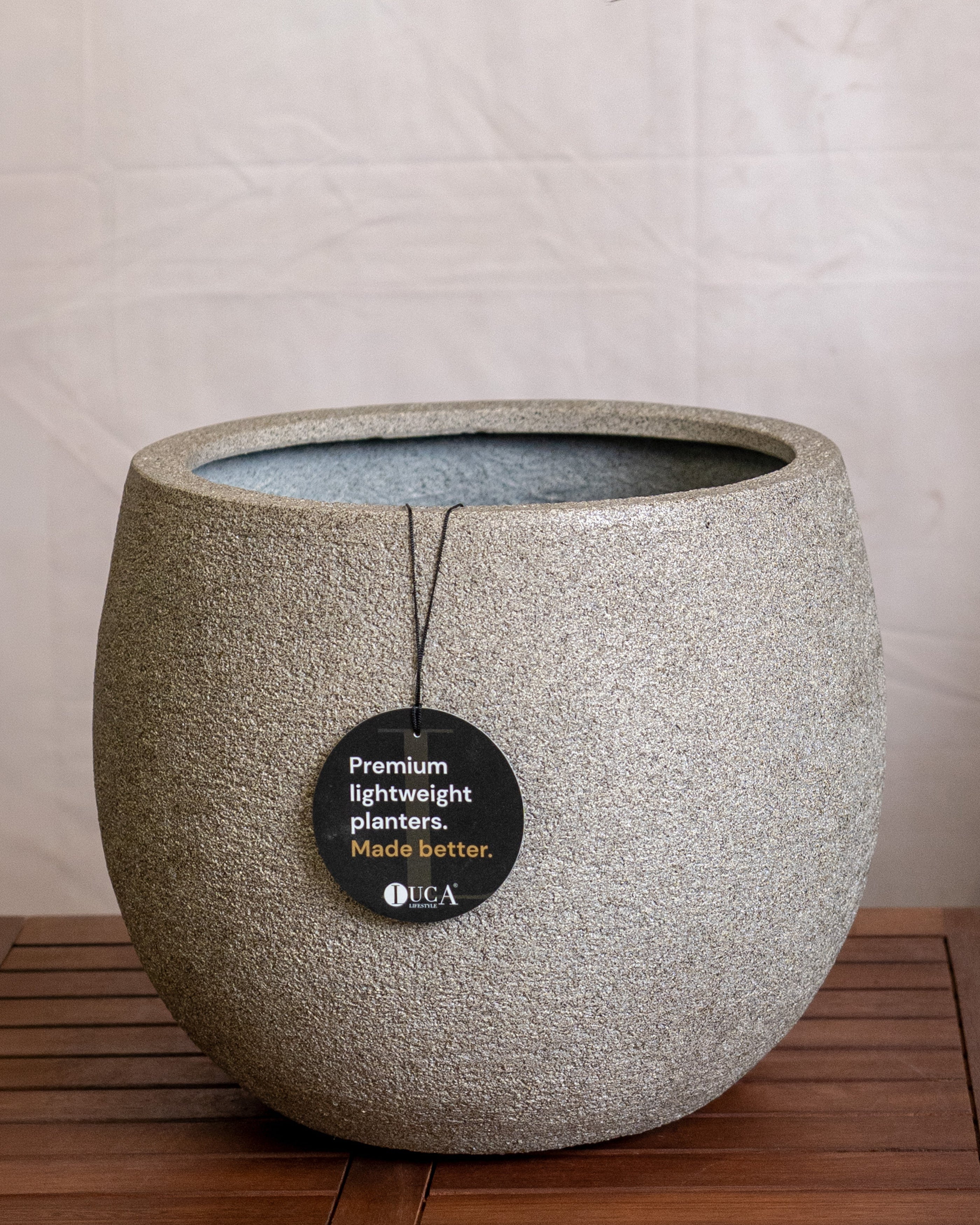 Struttura Balloon Bowl Planter | Rounded Pot, Dia. 30–55 cm - Acacia Garden Center