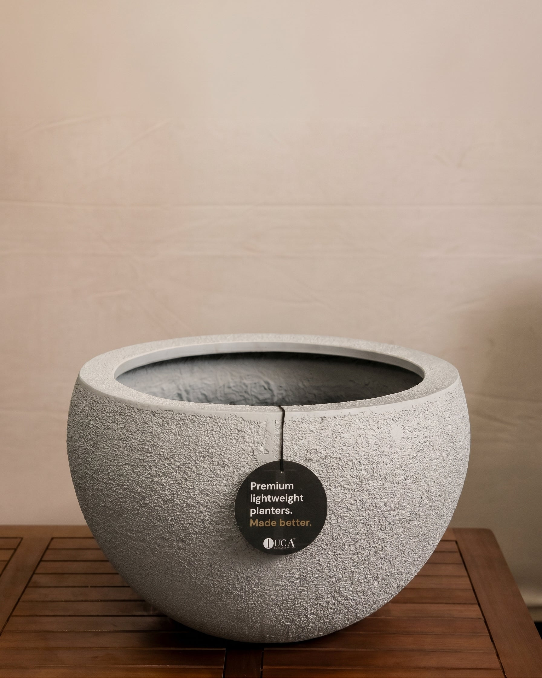 Struttura Elena Bowl | Sculptural Wide Bowl, Dia. 50–120 cm - Acacia Garden Center