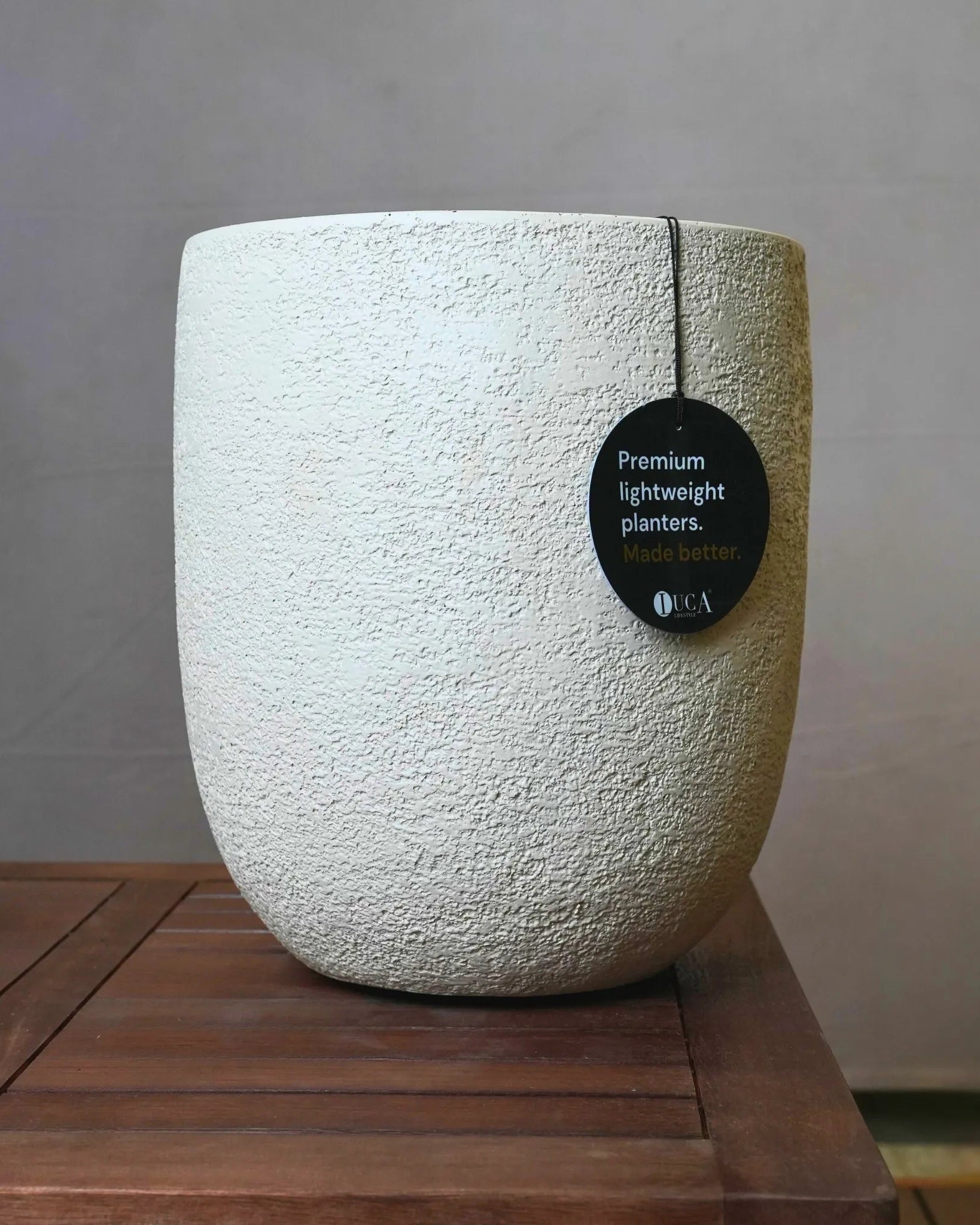 Struttura Tall Egg Pot | Elongated Egg Shape, 30–88 cm - Acacia Garden Center