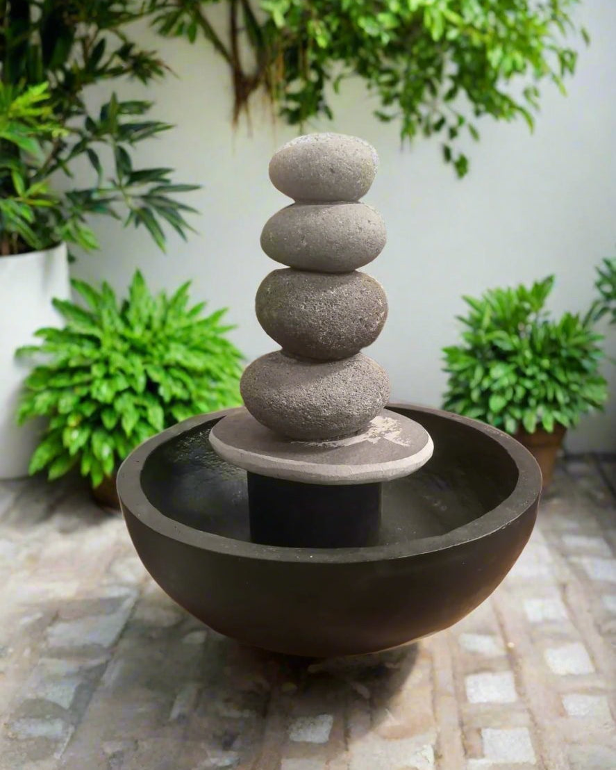 Tabletop Water Fountain (SF32) | Indoor Desk Feature, 30 × 30 cm - Acacia Garden Center