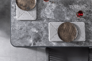 Terrazi Aston Dining Set Anthracite - Acacia Garden Center