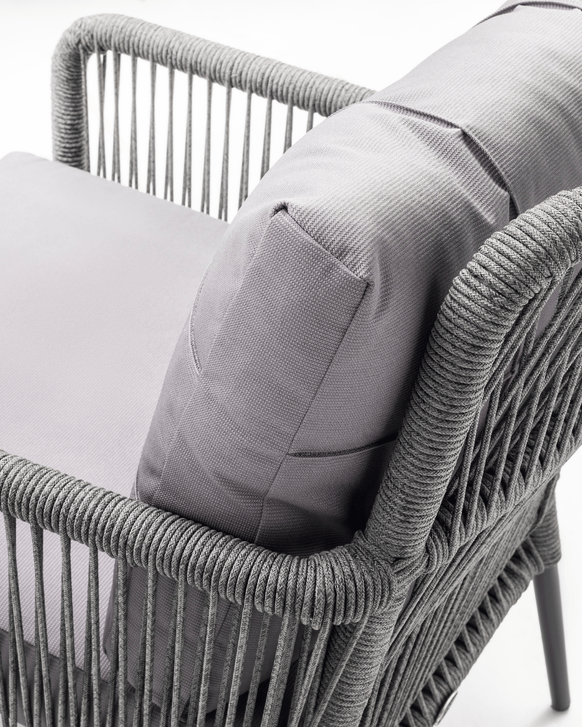 Terrazi Aston Seating Group Anthracite - Acacia Garden Center