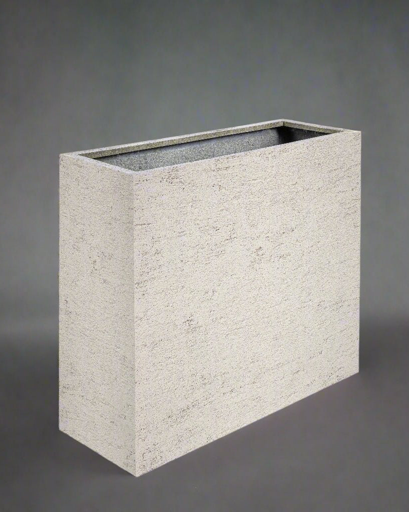 Terreno Divider | Sand, Rectangular, 80 × 30 × 68 cm - Acacia Garden Center