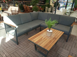 Tierra Outdoor Pacific Corner Lounge Set - Acacia Garden Center