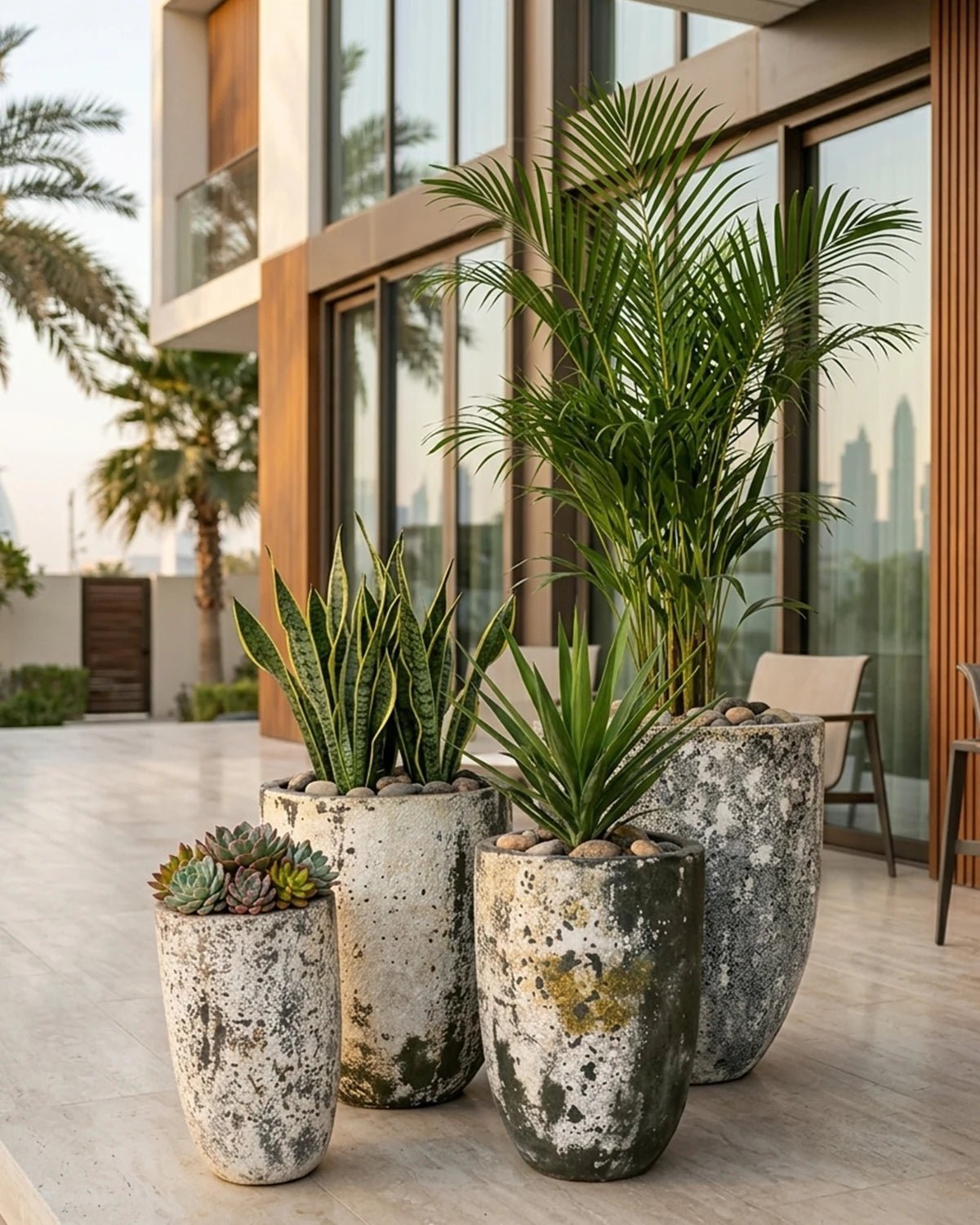 U Planter 6044ADXXL 64x80cm - Acacia Garden Center