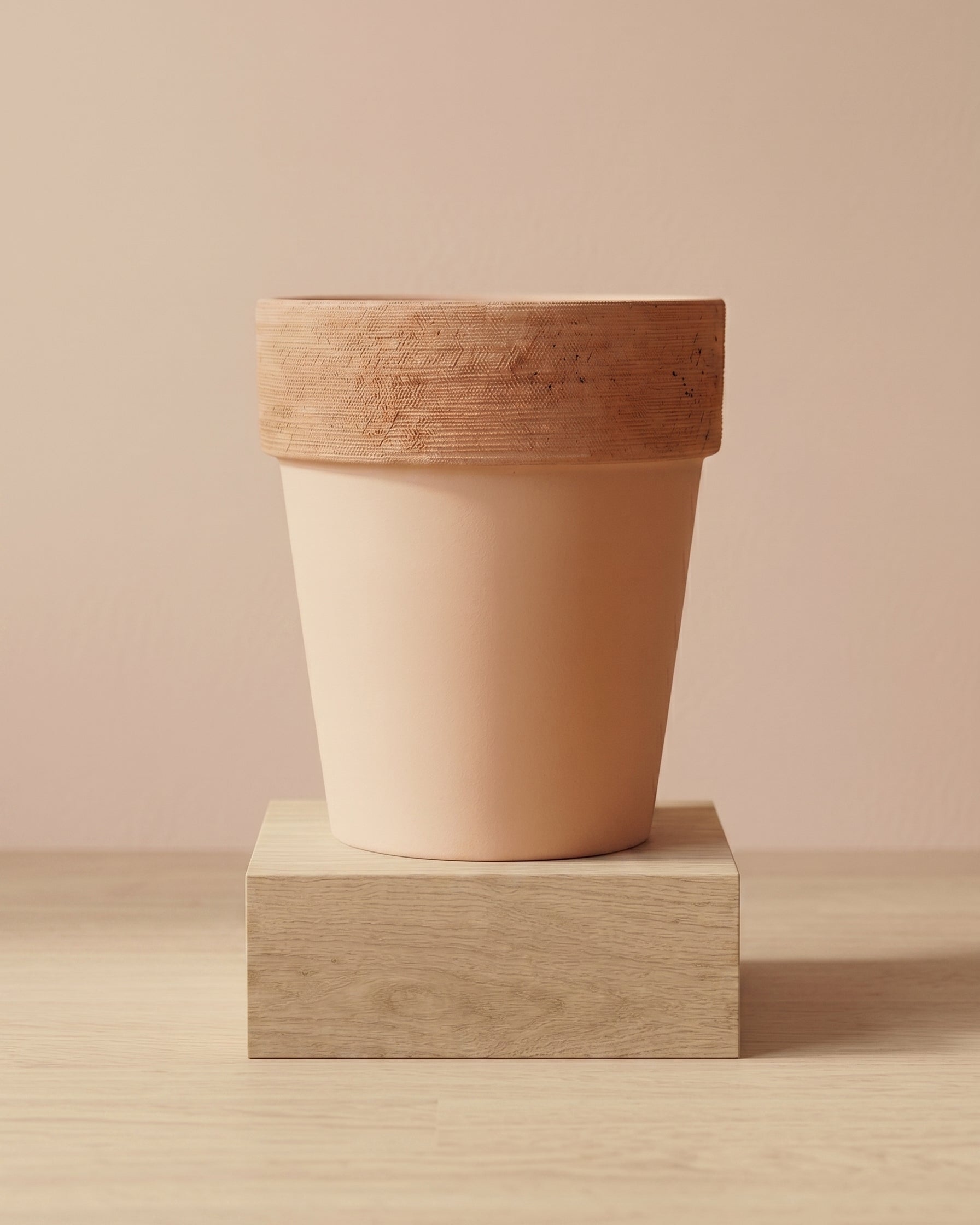 Vaso Alto Graffiato, Scratched Tall Pot - Acacia Garden Center