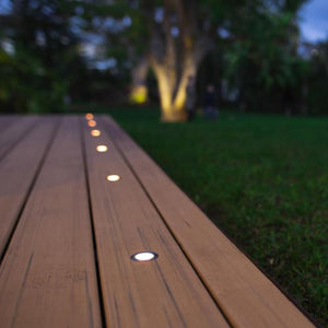Warm White Deck Lights - Acacia Garden Center