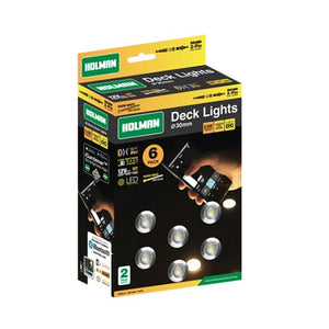 Warm White Deck Lights - Acacia Garden Center