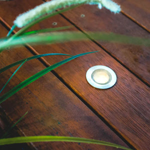 Warm White Deck Lights - Acacia Garden Center