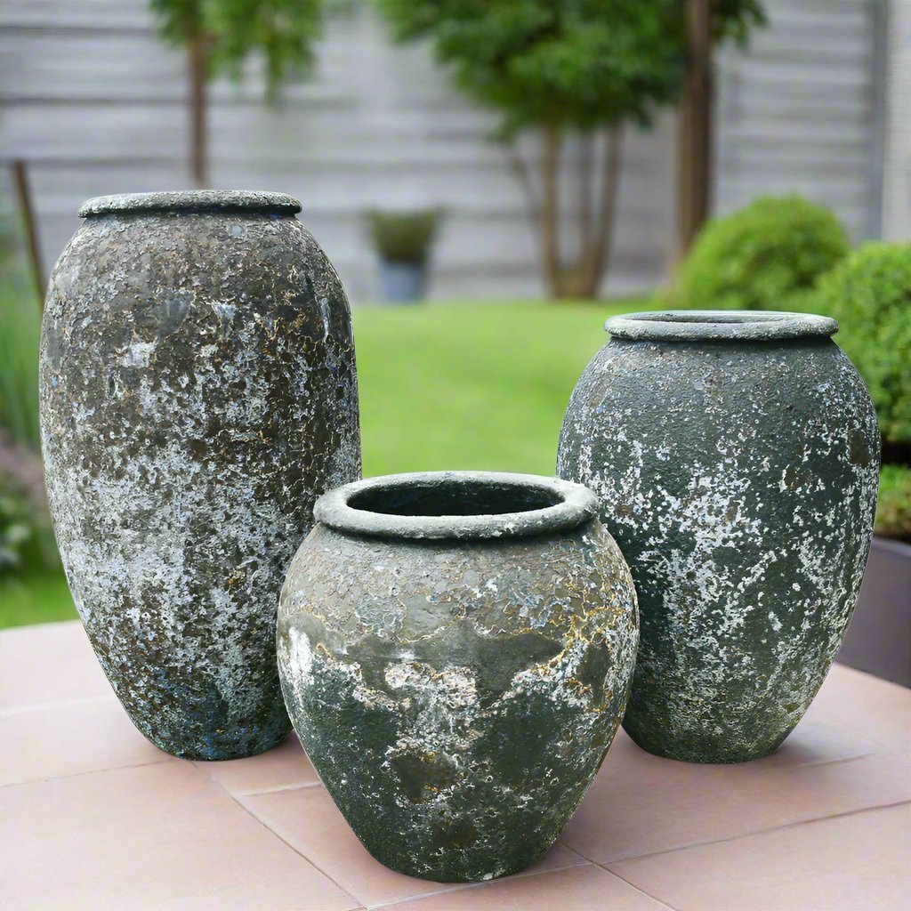 Water Jar 6802AVS, Ceramics - Acacia Garden Center