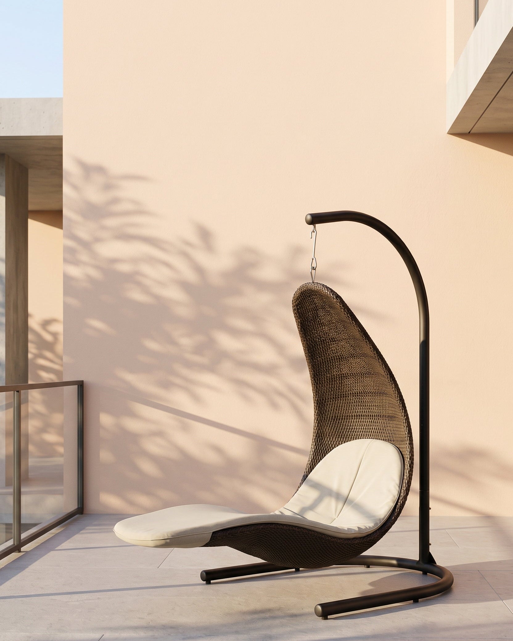 Wide Swing Lounger | Hanging Bed - Style Chair, 2 - Seater - Acacia Garden Center