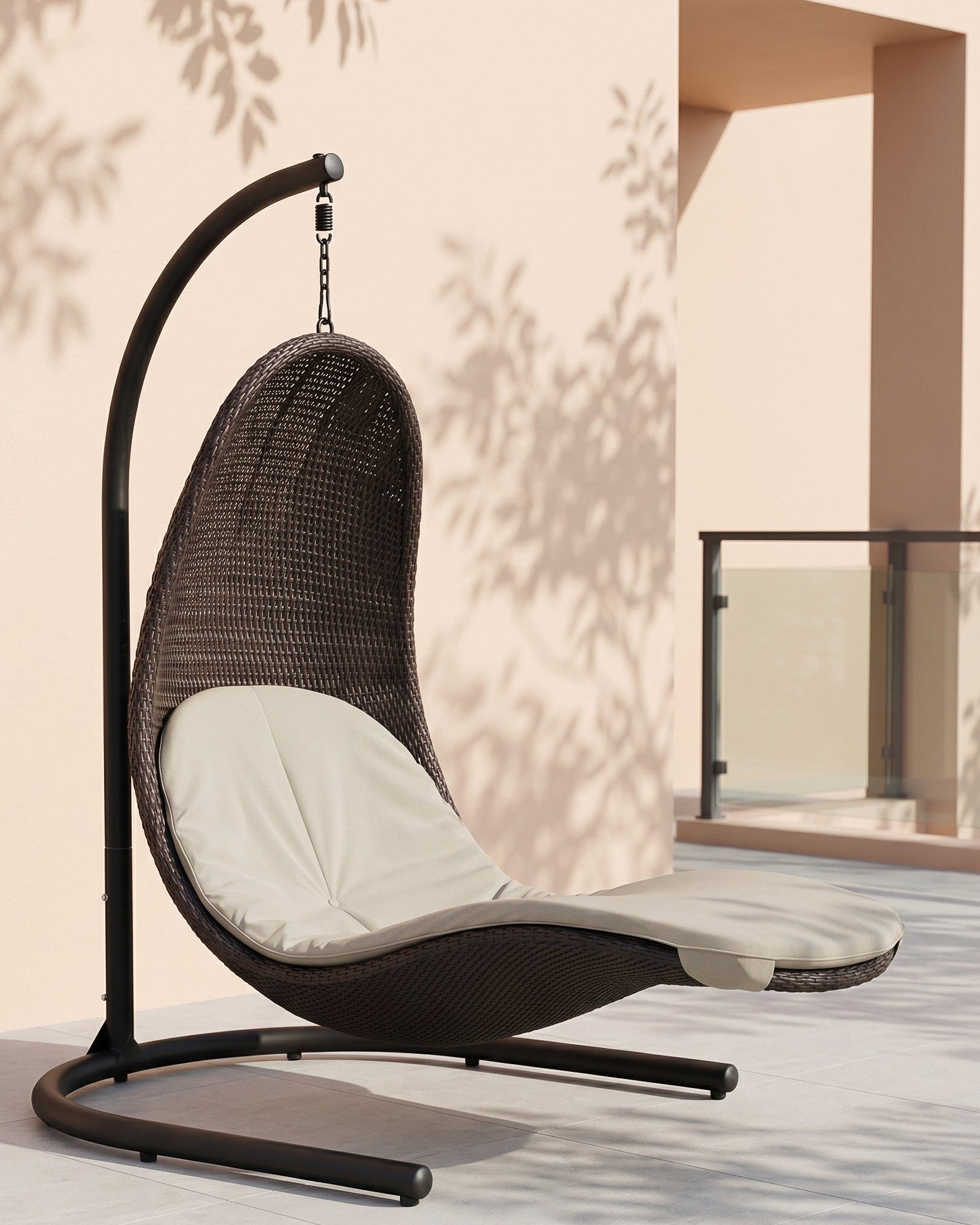 Wide Swing Lounger | Hanging Bed - Style Chair, 2 - Seater - Acacia Garden Center