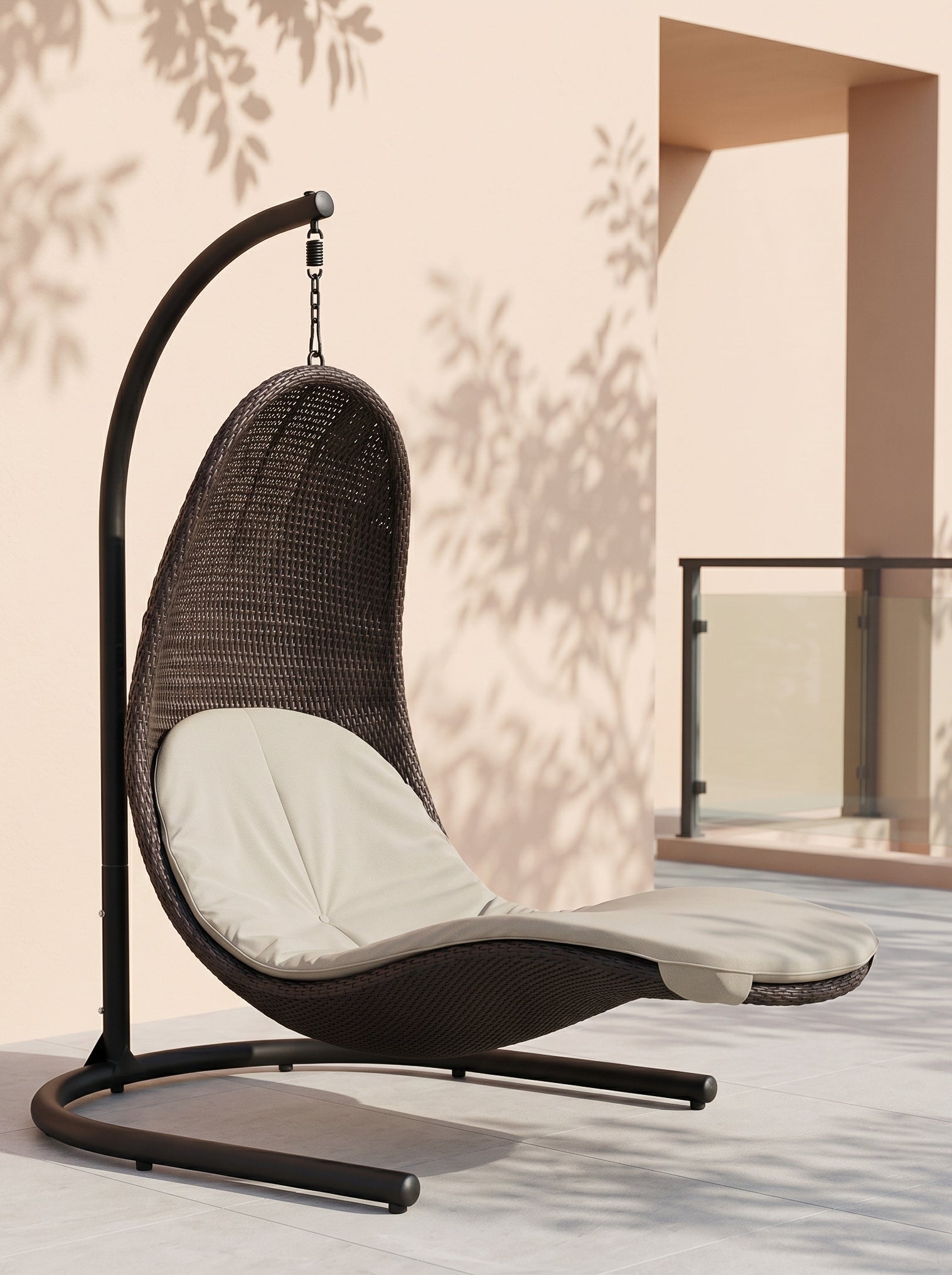Wide Swing Lounger | Hanging Bed - Style Chair, 2 - Seater - Acacia Garden Center