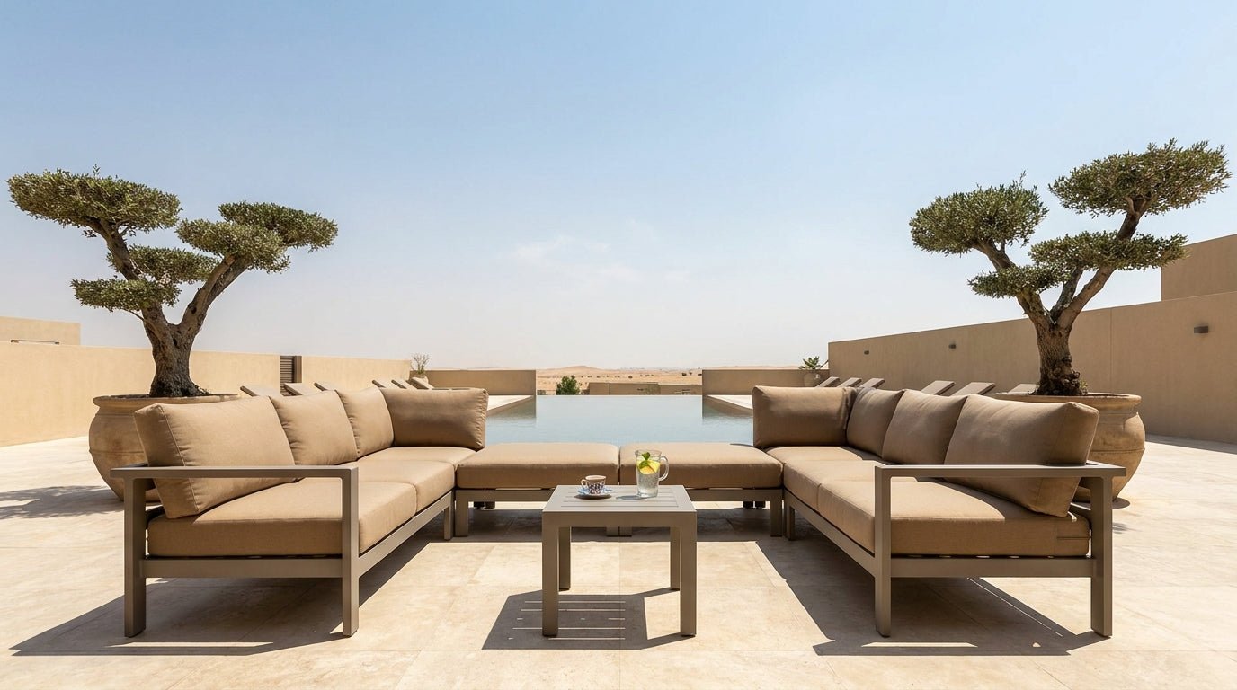 Outdoor Furniture Dubai: Choosing a Set That Survives UAE Summer - Acacia Garden Center