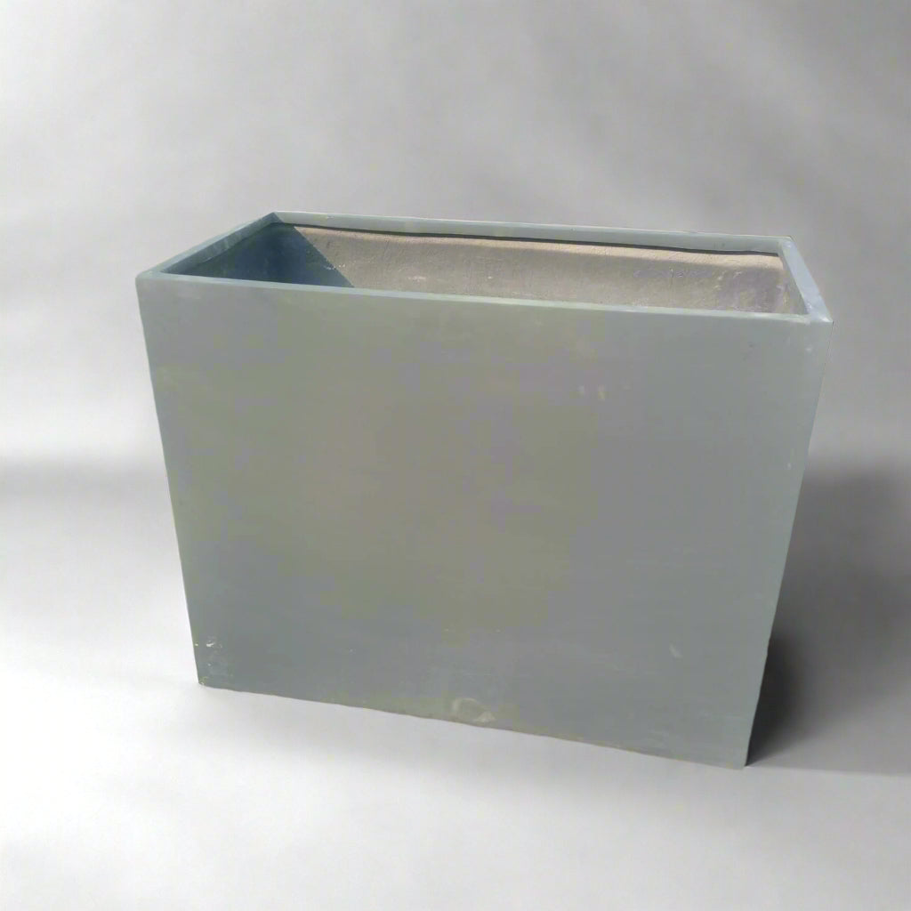 Fiberglass Planter HP1268-D Matt Grey Hau Phat