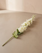 Artificial Delphinium Stem - White