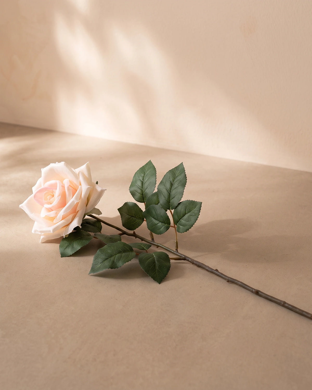 Artificial Rose Stem, Emily - Pink