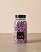 Decorative Marble Pebbles, 650ml - Purple