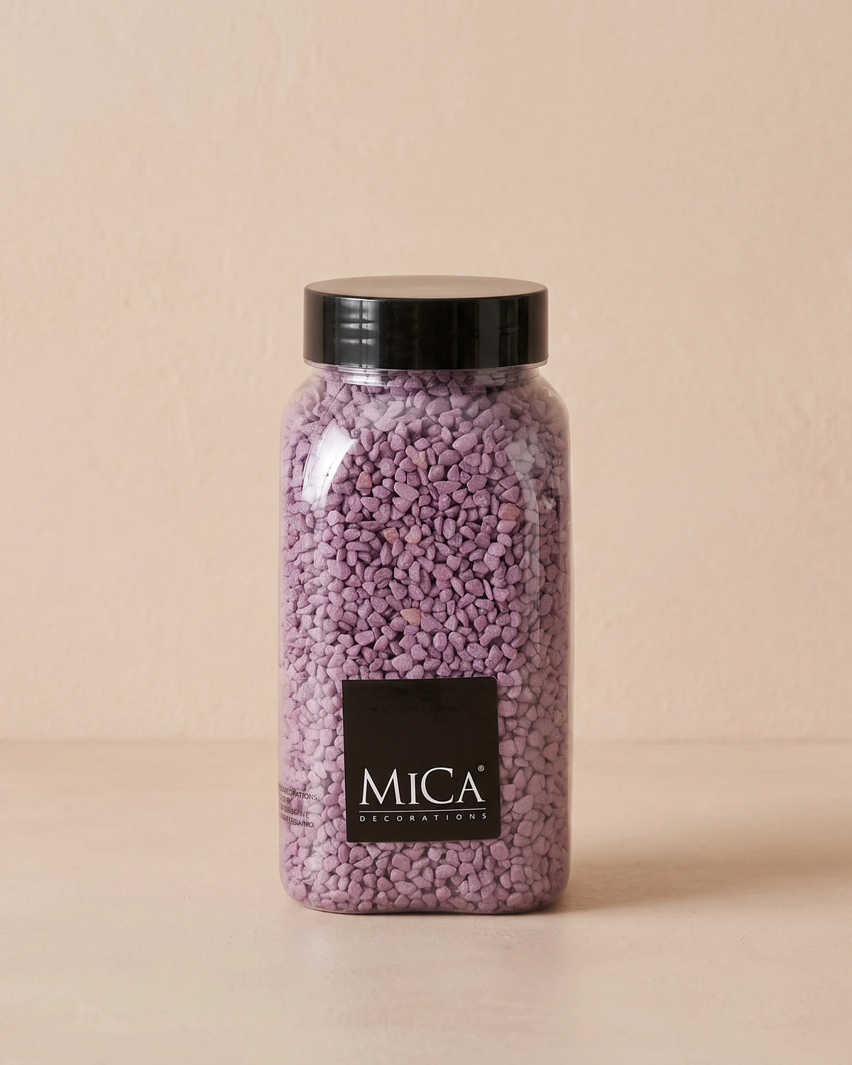 Decorative Pebbles Granulate, 650ml - Purple