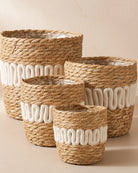 Fernandez Round Woven Basket - X-Large (18 x 19 cm)
