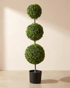Artificial Boxwood Ball Topiary Tree - 120 cm