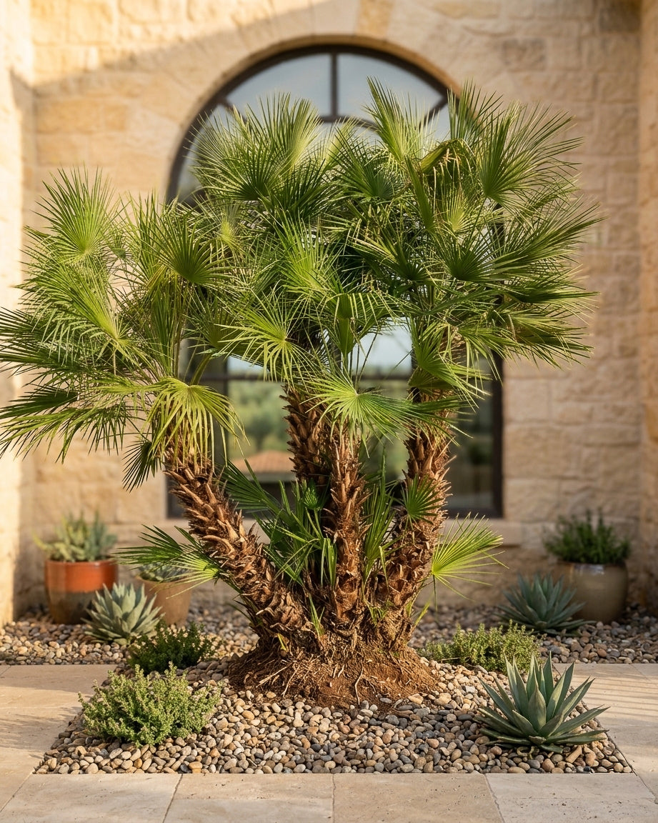 Palm Chamaerops Humilis - Multi-trunk | 2.5 - 3.0 m