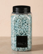 Decorative Marble Pebbles, 650ml - Light Blue