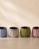 Fan Wave Cauldron Set of 4
